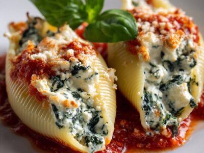 Coquilles Épinards Ricotta : Recette Facile et Savoureuse