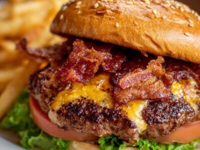 Burgers Bacon Fondants : Recette Savoureuse et Facile à Préparer