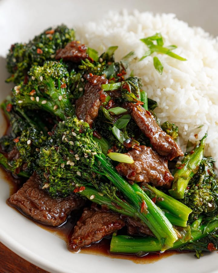 Bœuf Brocoli Asiatiques