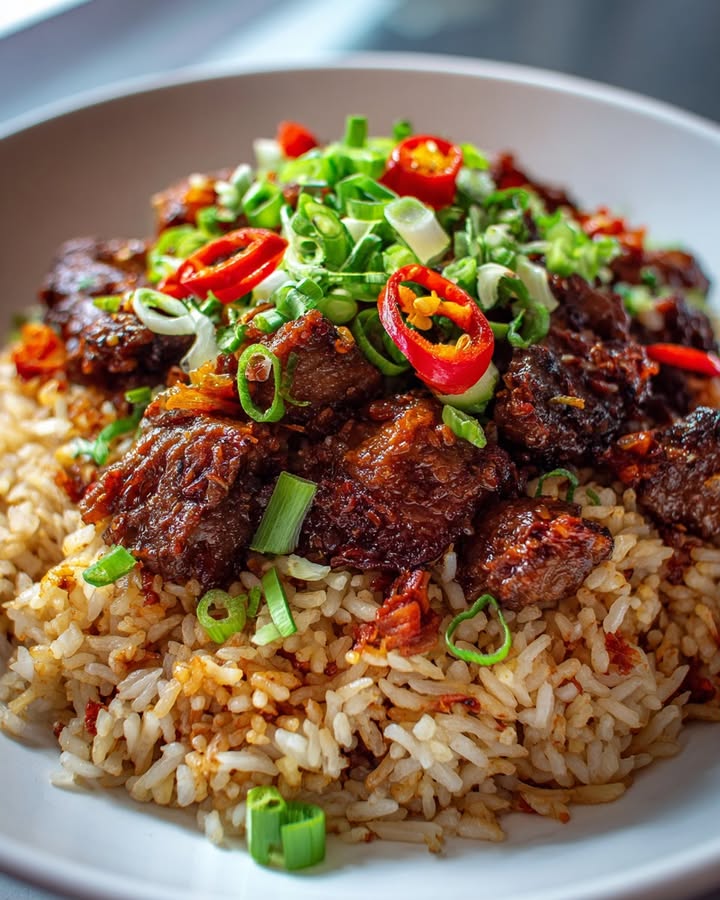 Bœuf Épicé Croustillant