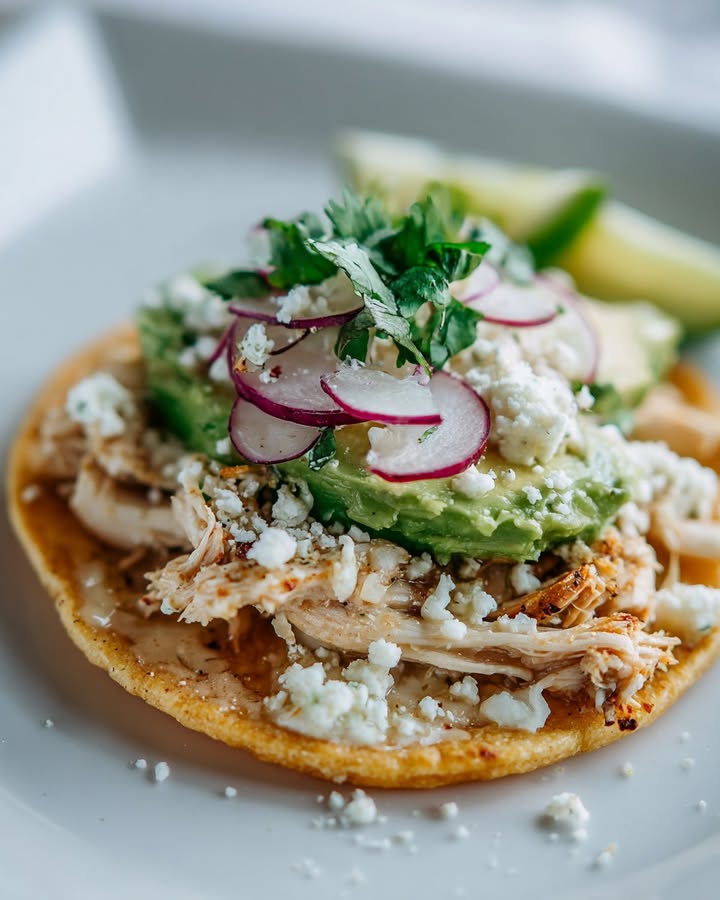 Tostadas Poulet Rôti