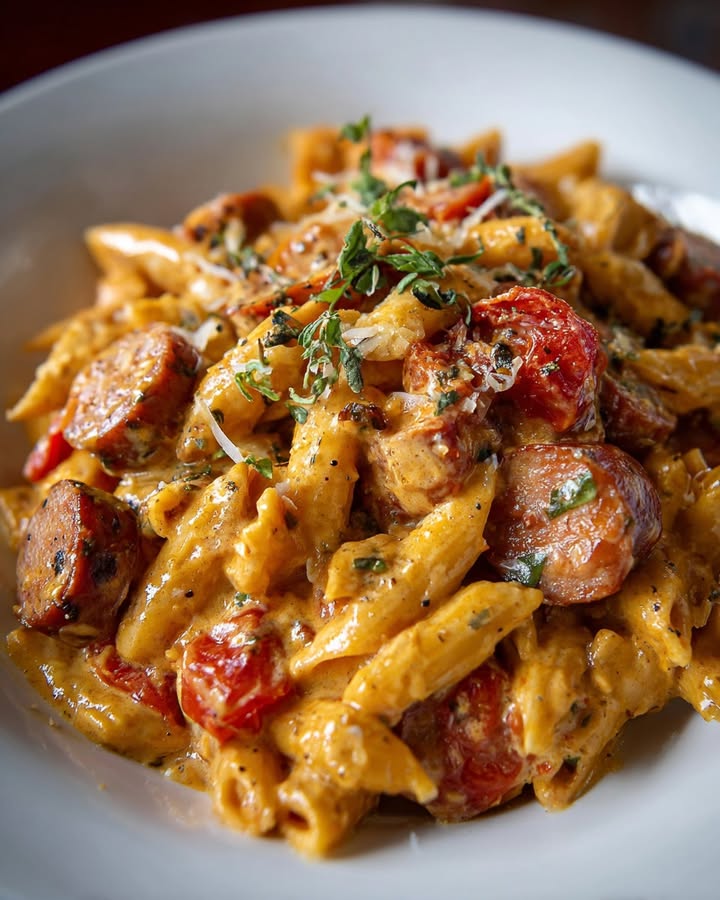 Pâtes Cajun Crémeuses