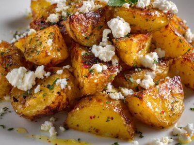 Pommes Frites Feta : La Recette Facile et Savoureuse