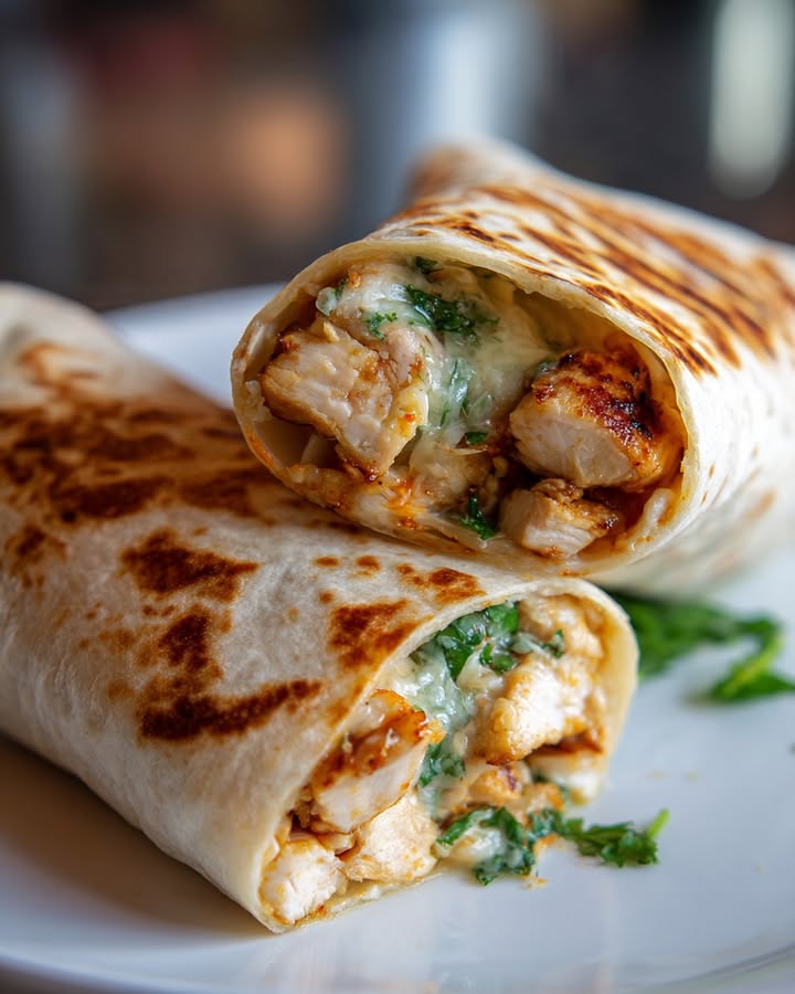 Wraps Poulet Fromage