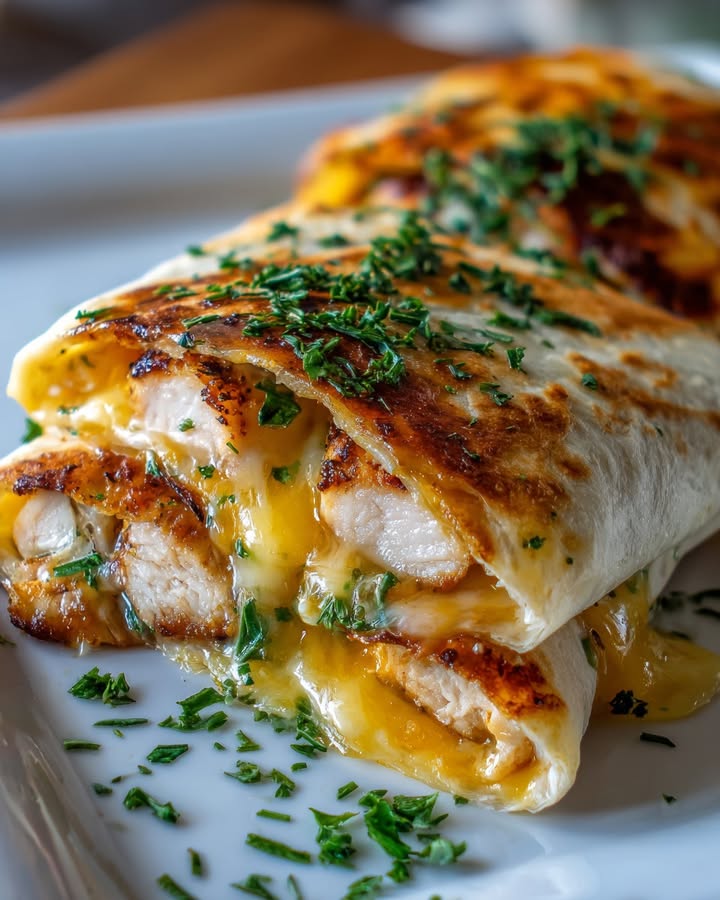 Wraps Poulet Fromage