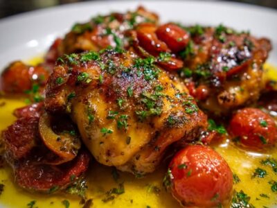 Poulet Chorizo Espagnol : Recette Savoureuse et Facile à Préparer