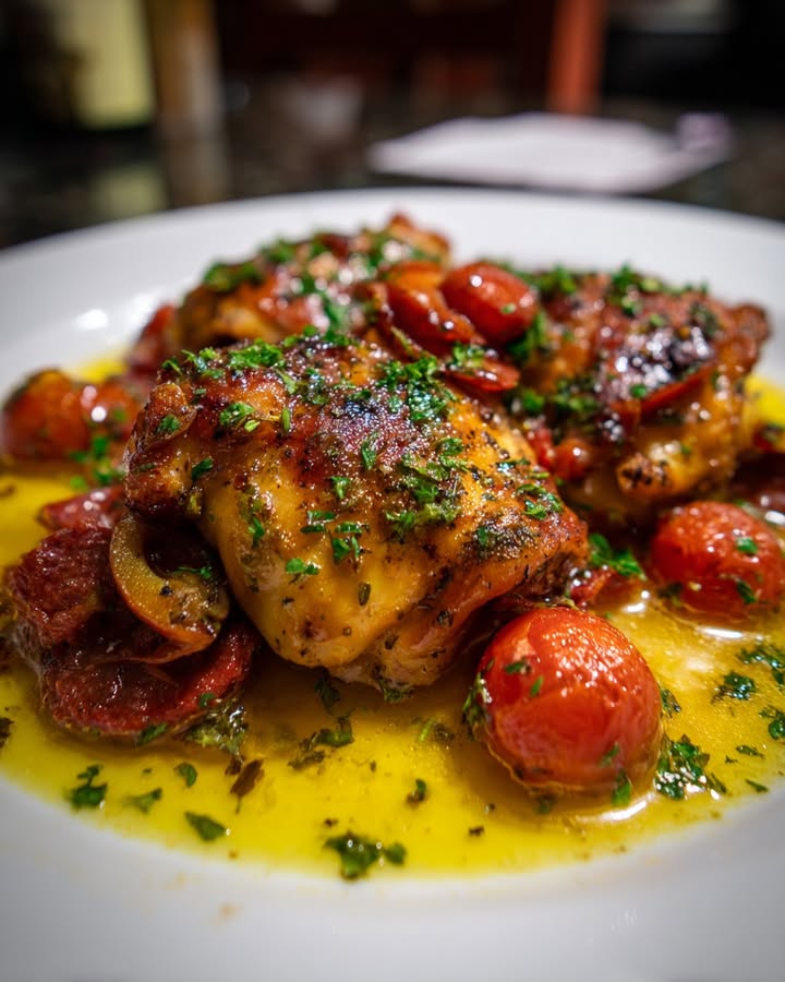 Poulet Chorizo Espagnol