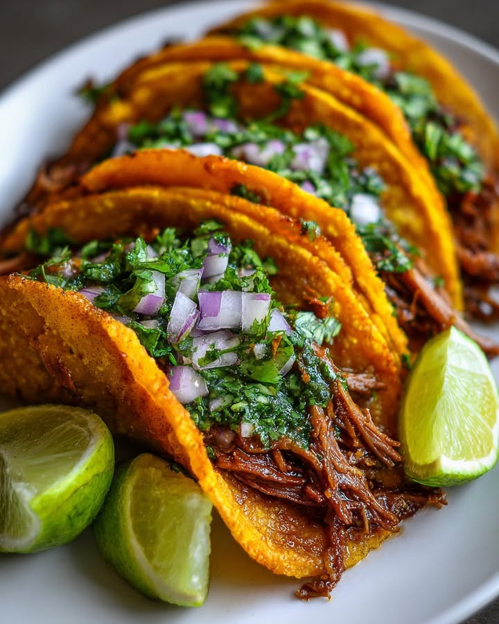 Tacos Birria Savoureux