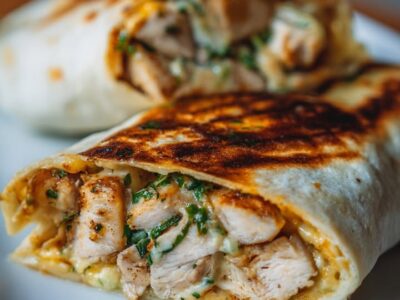 Wraps Poulet Fromage : Recette Facile et Savoureuse