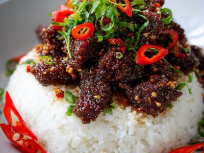 Bœuf Croustillant Épicé : Recette Facile et Savoureuse