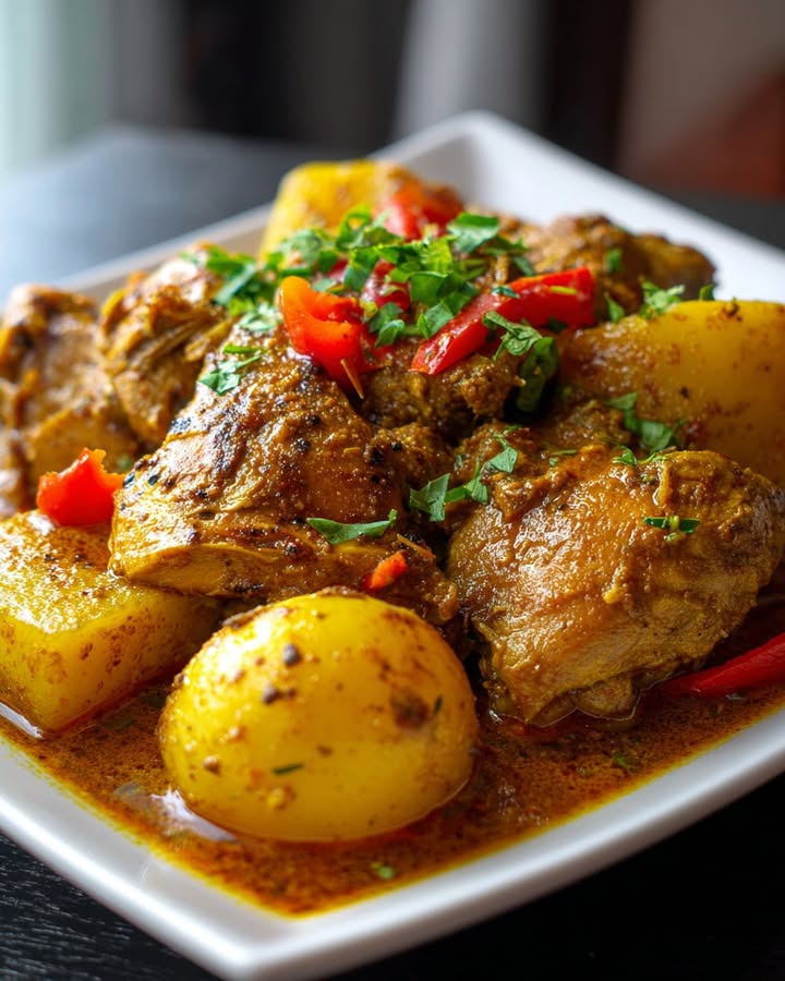 Curry Poulet Jamaïcain