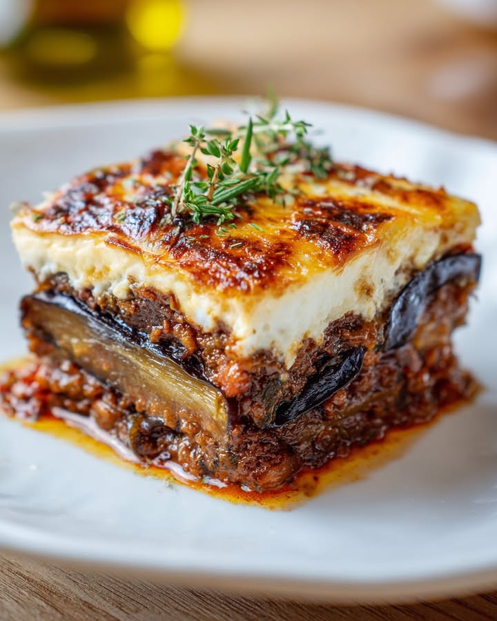 Moussaka Grecque Délicieuse : Recette Authentique et Facile à Préparer 2 Moussaka Grecque Délicieuse