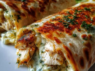 Wraps Poulet Fromage : Recette Facile et Savoureuse