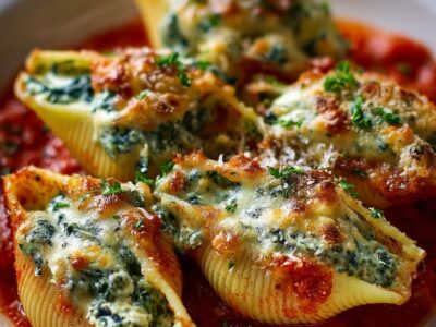 Coquilles Épinards Ricotta : Recette Facile et Savoureuse