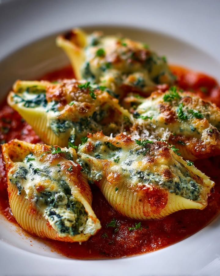 Coquilles Épinards Ricotta