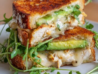 Sandwich Poulet Avocat : Recette Savoureuse et Facile à Préparer