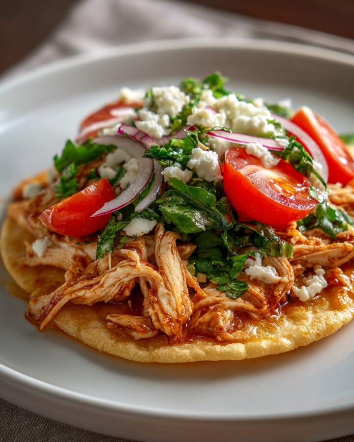 Tostadas Poulet Savoureuses
