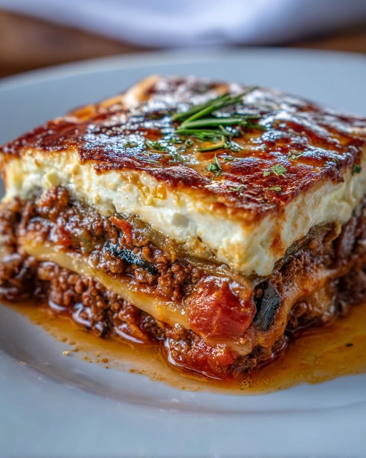 Moussaka Grecque Savoureuse