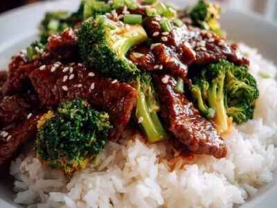 Bœuf Brocoli Sauté Rapide et Savoureux