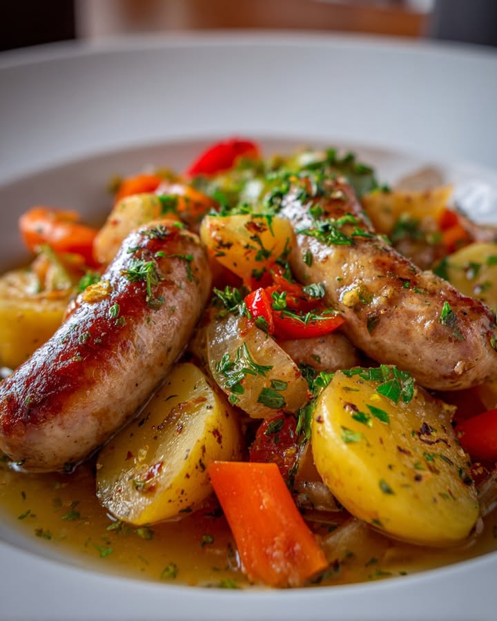 Potée Saucisses Légumes