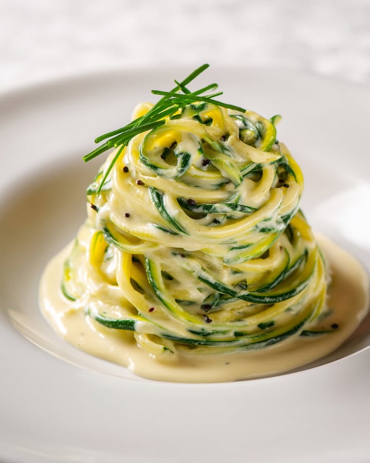 Spaghetti Crème Courgette