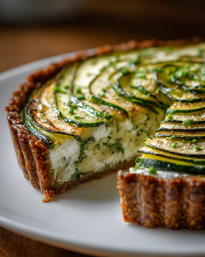 Tarte Courgette Ricotta