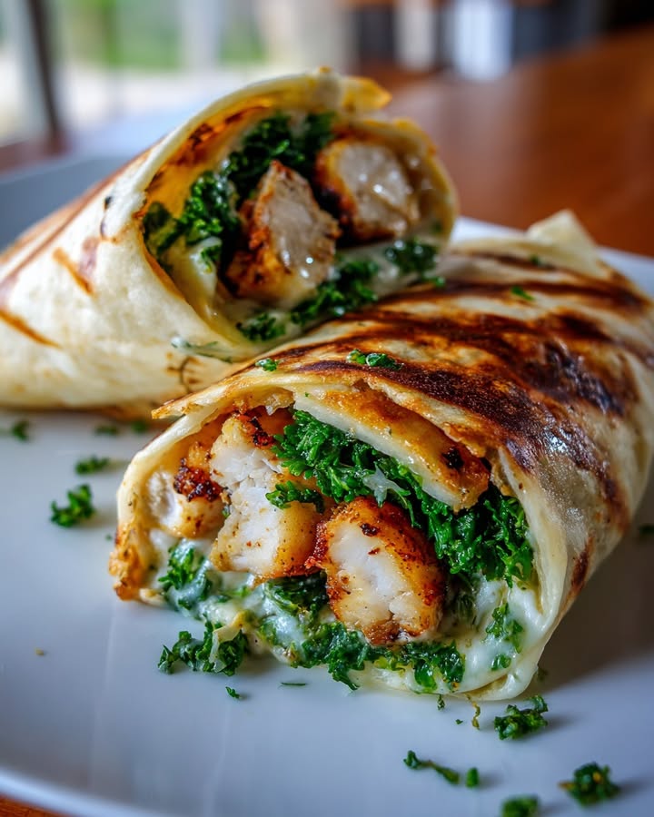 Wraps Poulet Fromage