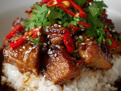 Poulet Soja Caramélisé : Recette Facile et Savoureuse