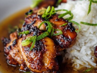 Poulet Soja Caramélisé : Recette Facile et Savoureuse