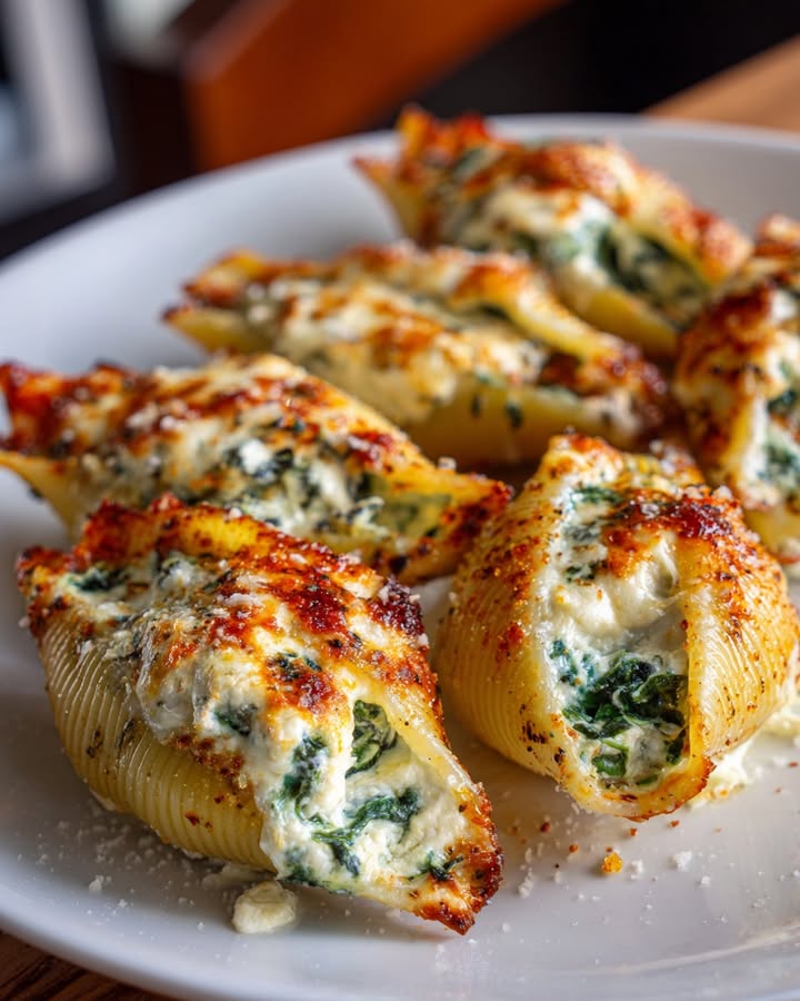 Coquilles Épinards Ricotta