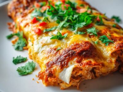 Enchiladas Poulet Protéinées : Recette Facile et Savoureuse