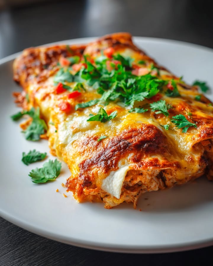 Enchiladas Poulet Protéinées : Recette Facile et Savoureuse 2 Enchiladas Poulet Protéinées