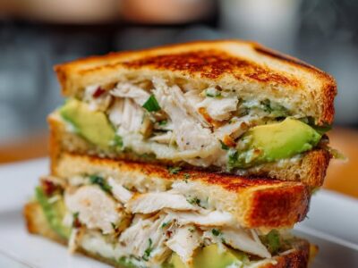 Sandwich Poulet Avocat : Recette Savoureuse et Facile à Préparer