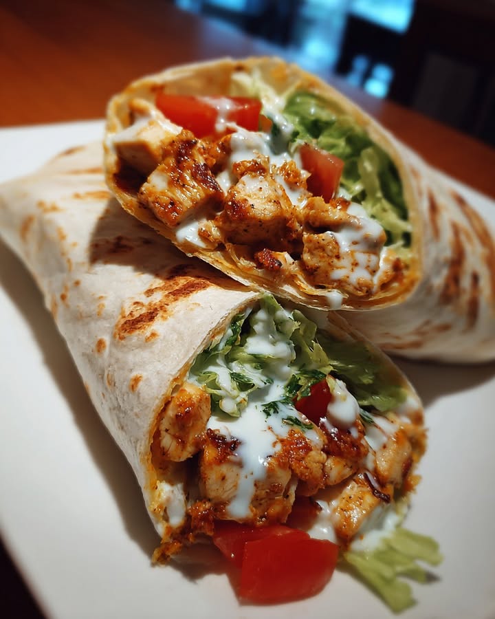 Wraps Poulet Fromage