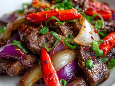 Bœuf Sauté Chinois : Recette Savoureuse et Rapide