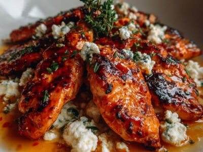 Poulet Miel Feta : Recette Savoureuse et Facile à Préparer