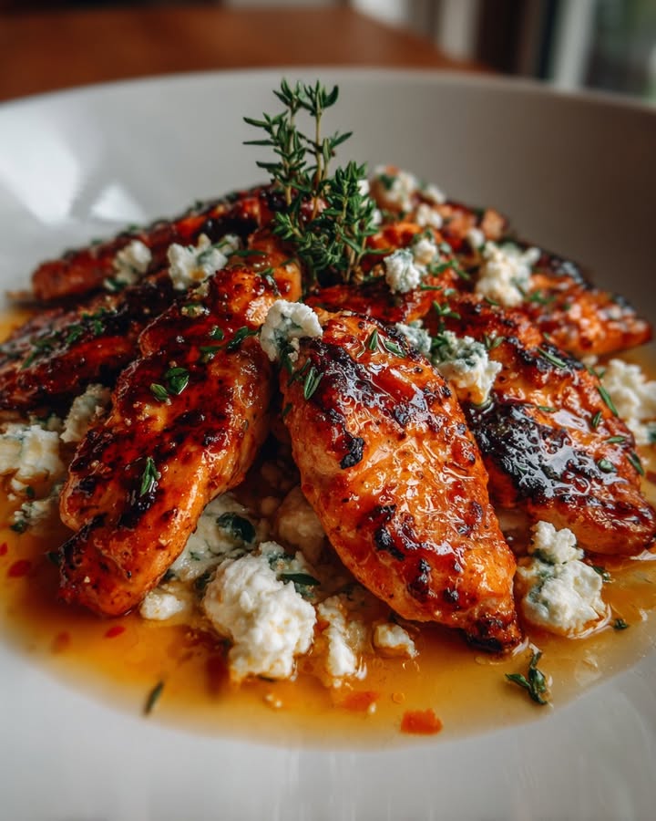 Poulet Miel Feta : Recette Savoureuse et Facile à Préparer 2 Poulet Miel Feta