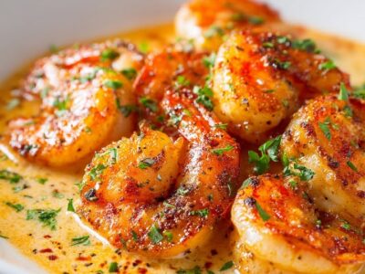 Crevettes Crémeuses Paprika : Recette Savoureuse et Facile