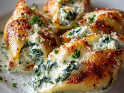 Conchiglioni Épinards Ricotta : Recette Savoureuse et Facile