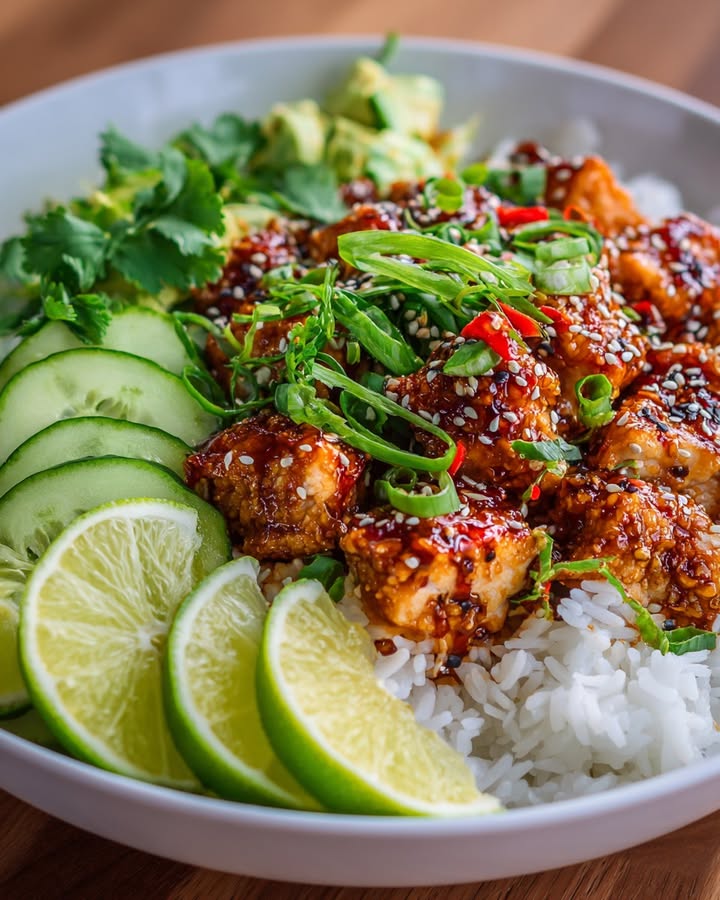 Bol Poulet Bang Bang : Recette Savoureuse et Facile à Préparer 2 Bol Poulet Bang Bang