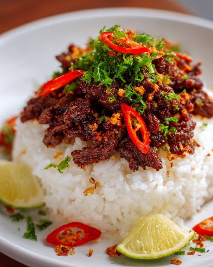 Bœuf Croustillant Pimenté : Recette Facile et Savoureuse 2 Bœuf Croustillant Pimenté