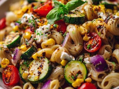 Salade Pâtes Street Corn : Recette Facile et Savoureuse