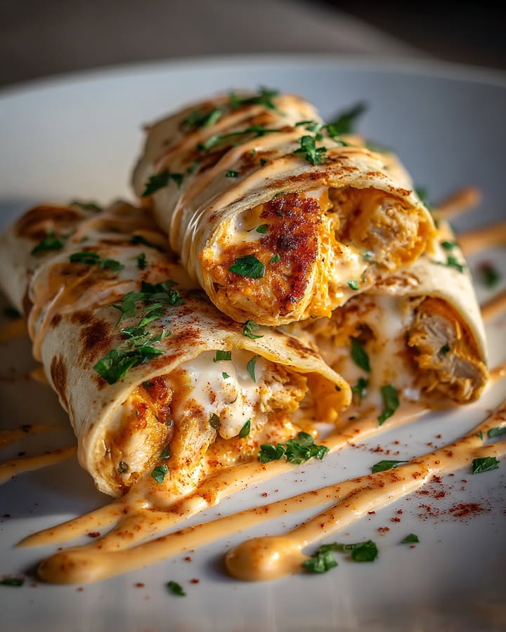 Wraps Poulet Fromage