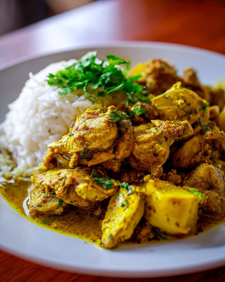 Curry Poulet Jamaïcain : Recette Savoureuse et Facile à Préparer 2 Curry Poulet Jamaïcain