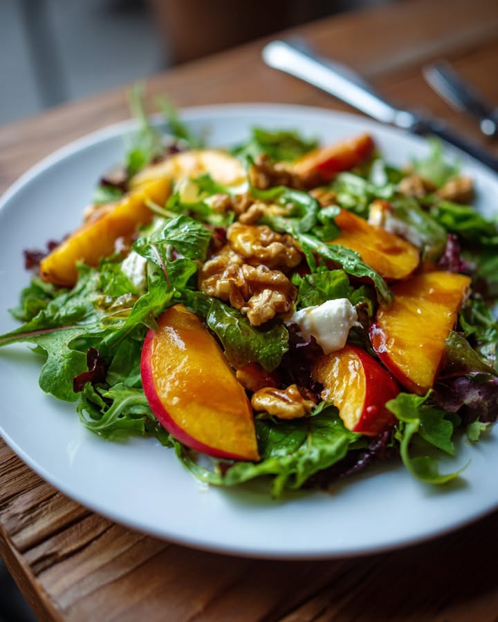 Salade Tropicale Pêches