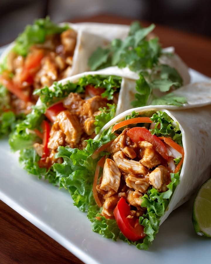 Wraps Thaï Savoureux