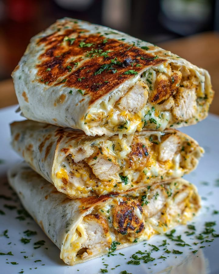 Wraps Poulet Fromage
