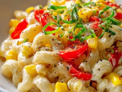 Salade Pâtes Maïs Healthy : Recette Facile et Savoureuse