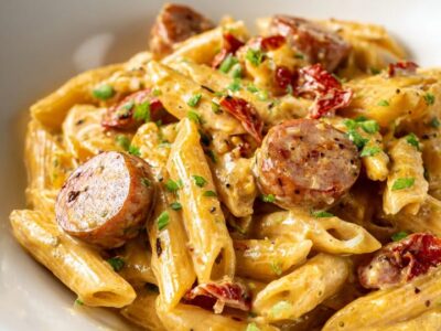 Pâtes Cajun Crémeuses : Recette Facile et Savoureuse