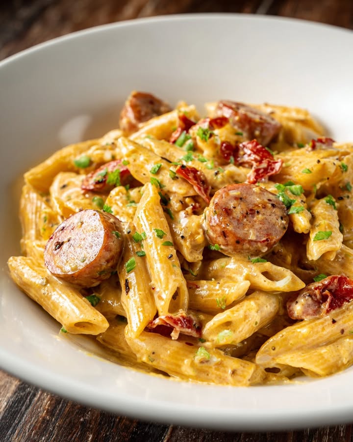 Pâtes Cajun Crémeuses